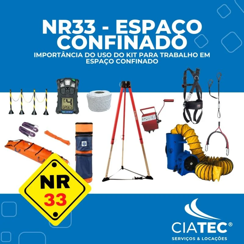 KIT Espaço Confinado - NR 33